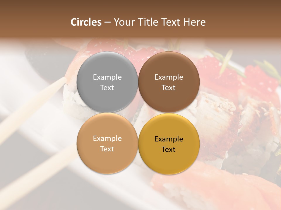 Food Oriental Closeup PowerPoint Template