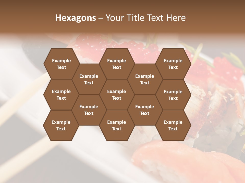 Food Oriental Closeup PowerPoint Template