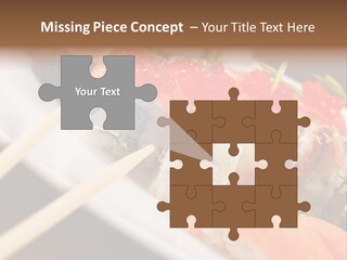 Food Oriental Closeup PowerPoint Template