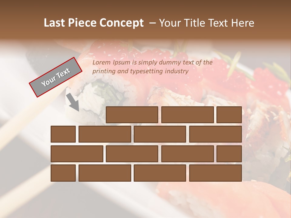 Food Oriental Closeup PowerPoint Template