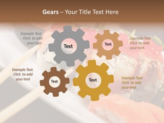 Food Oriental Closeup PowerPoint Template