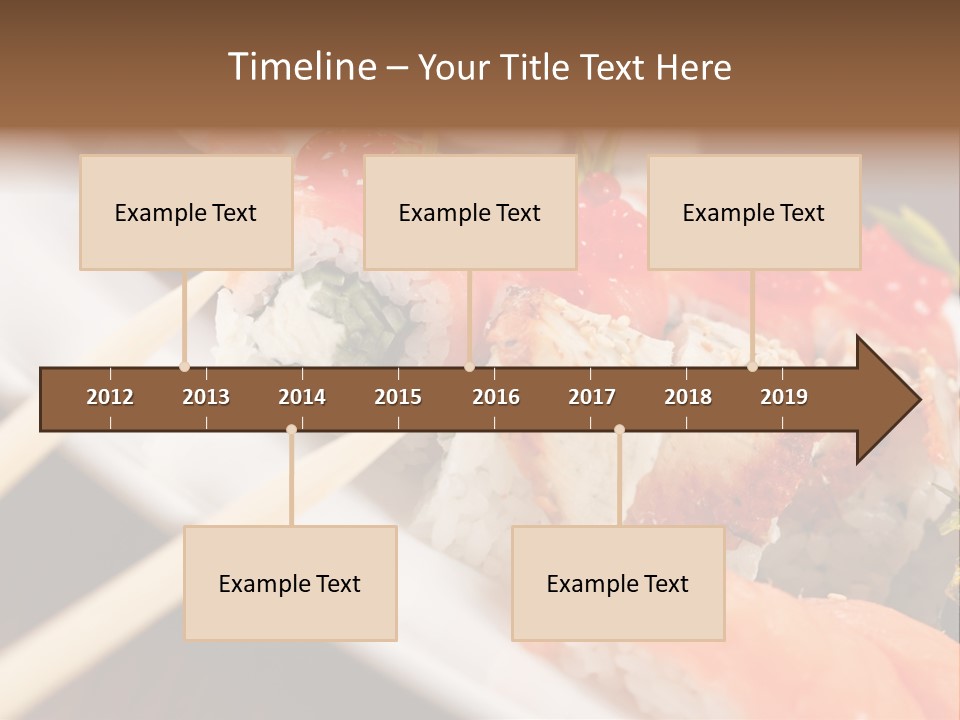 Food Oriental Closeup PowerPoint Template