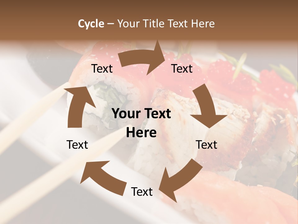 Food Oriental Closeup PowerPoint Template