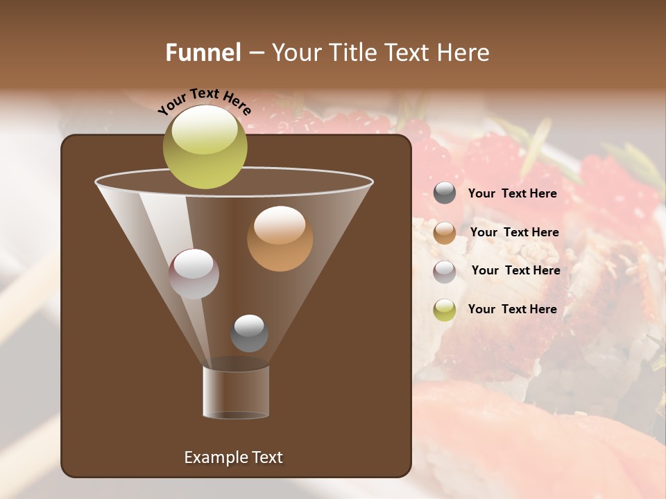 Food Oriental Closeup PowerPoint Template