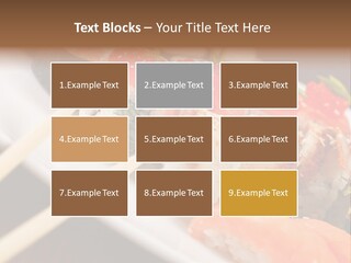 Food Oriental Closeup PowerPoint Template