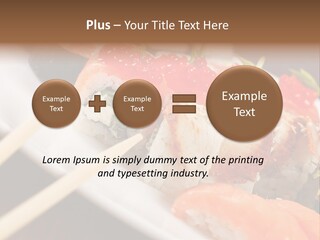 Food Oriental Closeup PowerPoint Template