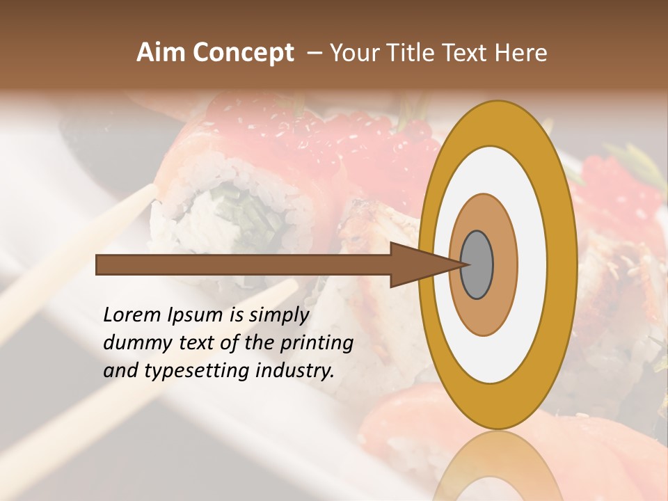 Food Oriental Closeup PowerPoint Template