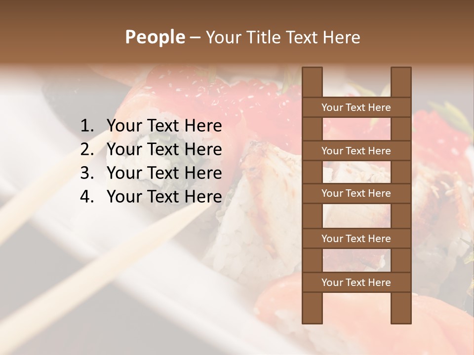 Food Oriental Closeup PowerPoint Template