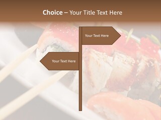 Food Oriental Closeup PowerPoint Template