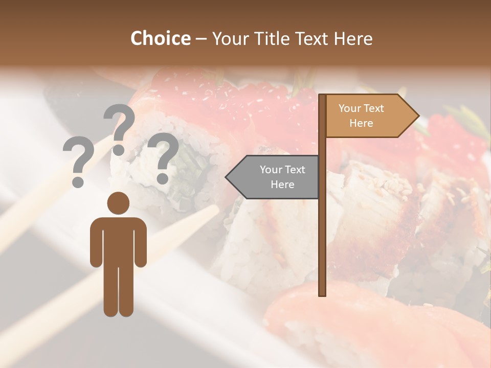Food Oriental Closeup PowerPoint Template