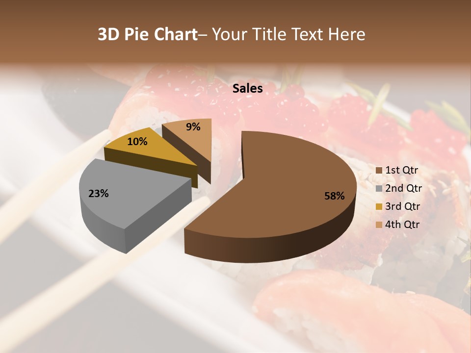 Food Oriental Closeup PowerPoint Template