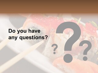 Food Oriental Closeup PowerPoint Template