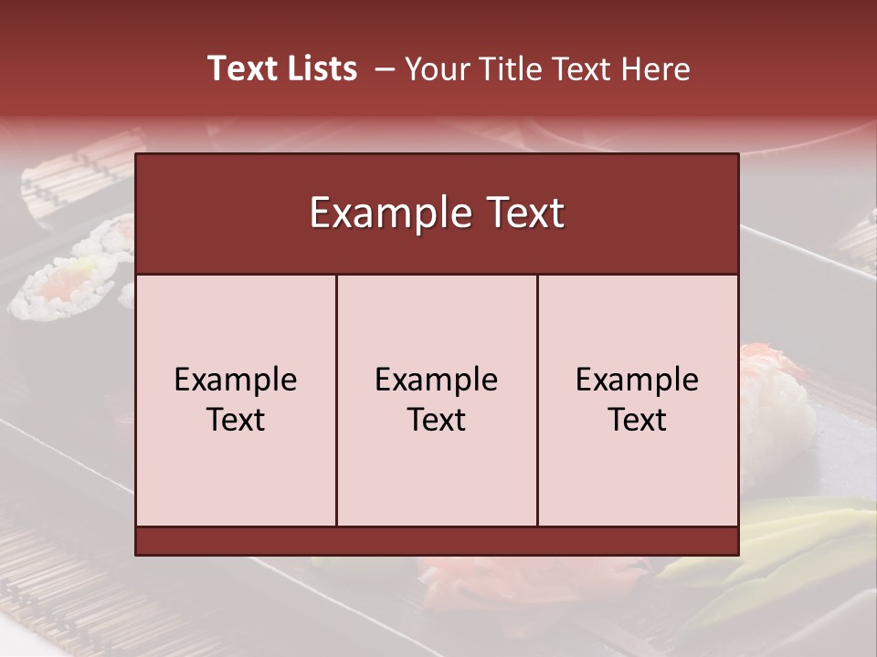Blau Lachs Gesund PowerPoint Template