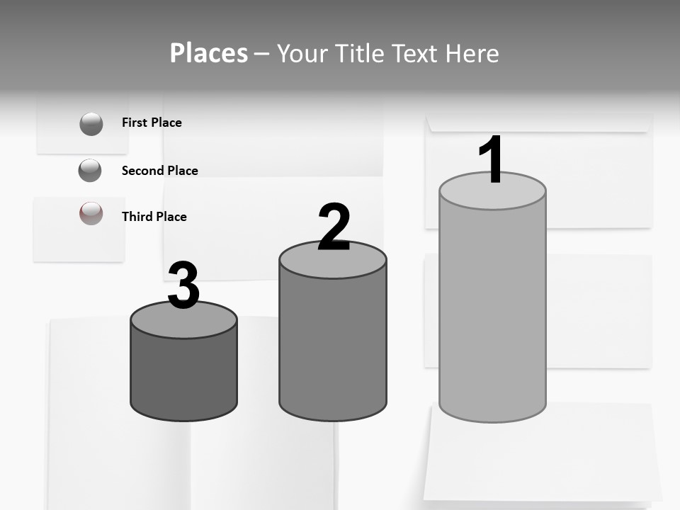 Layout Folded Envelop PowerPoint Template