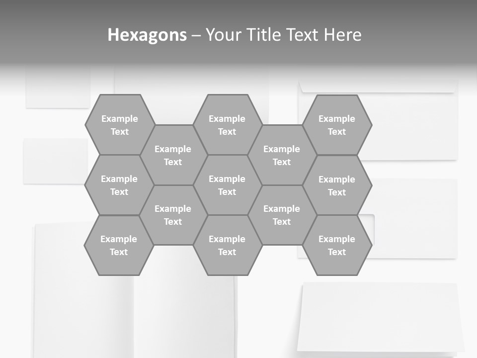 Layout Folded Envelop PowerPoint Template