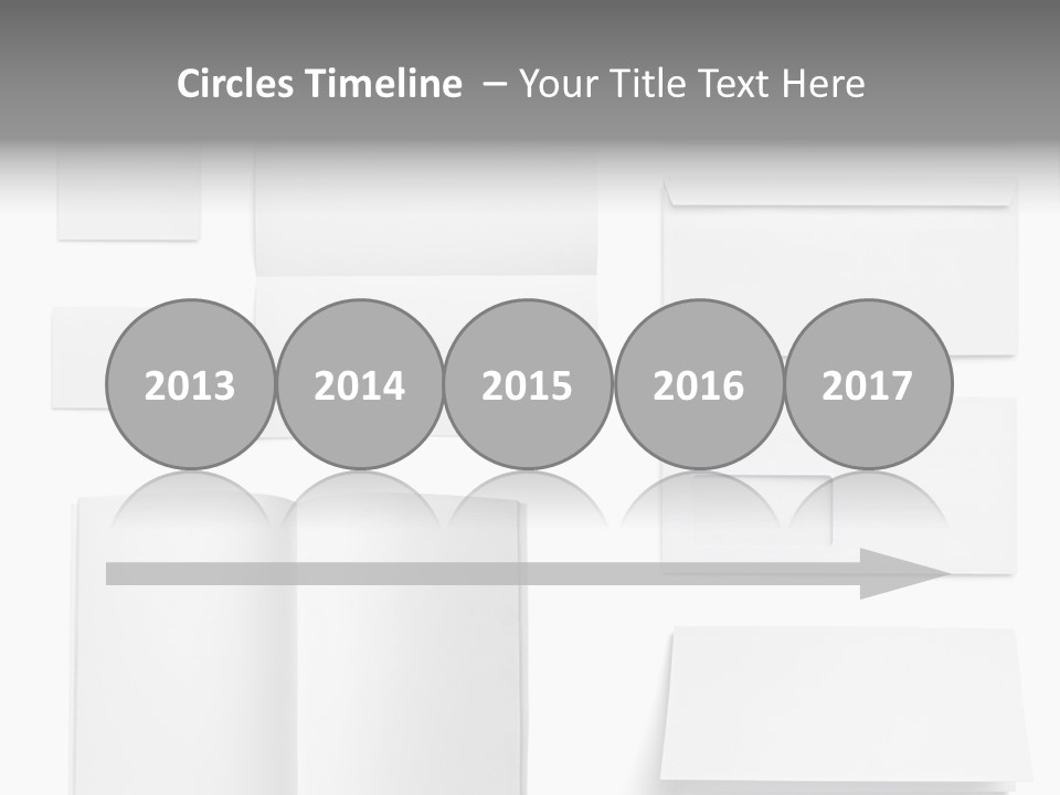 Layout Folded Envelop PowerPoint Template