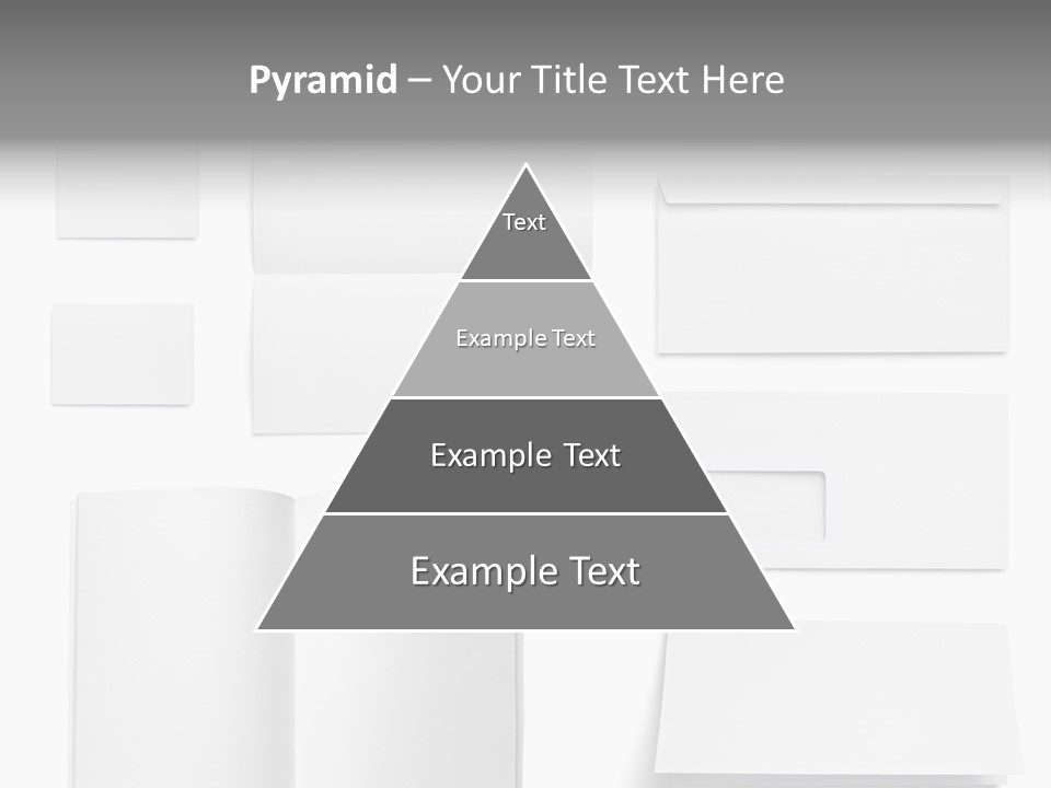 Layout Folded Envelop PowerPoint Template