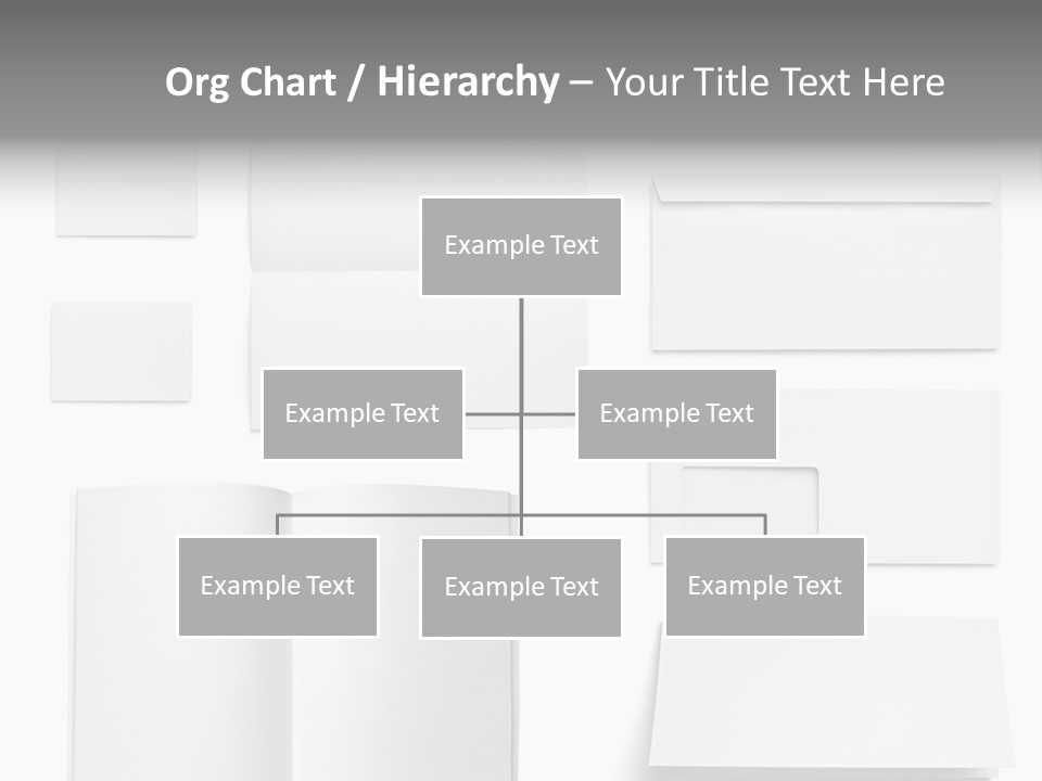 Layout Folded Envelop PowerPoint Template