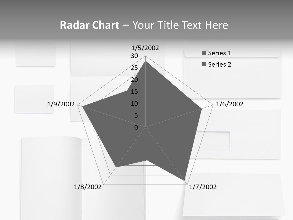 Layout Folded Envelop PowerPoint Template