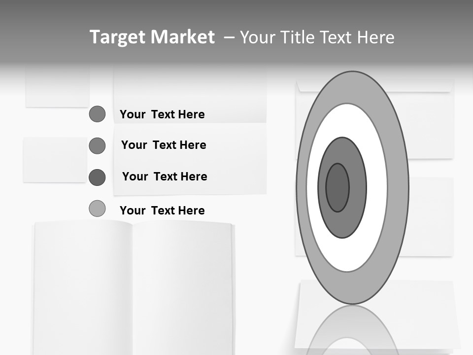 Layout Folded Envelop PowerPoint Template