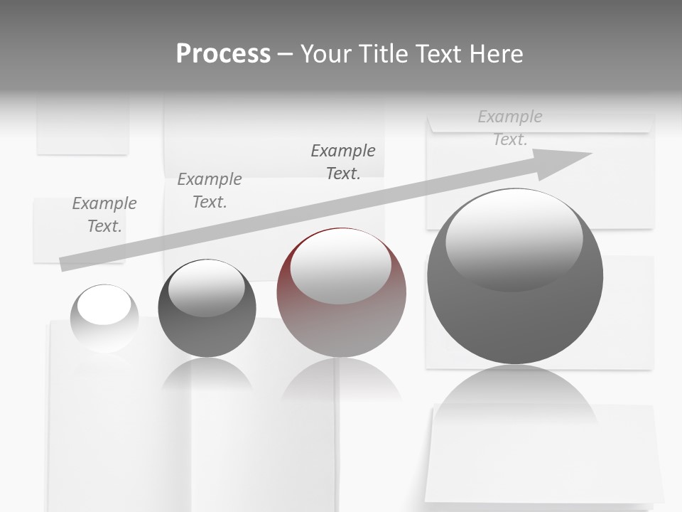 Layout Folded Envelop PowerPoint Template