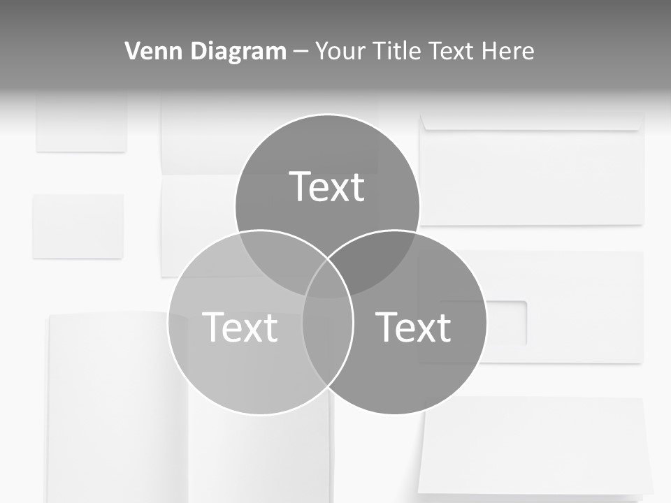 Layout Folded Envelop PowerPoint Template