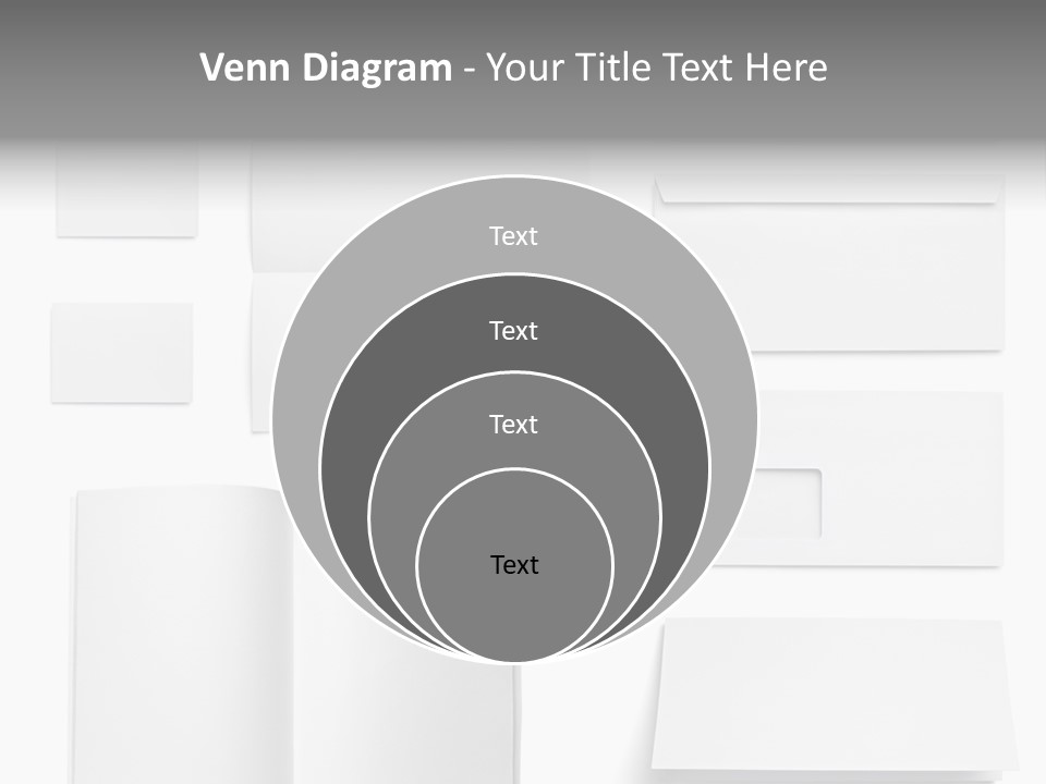 Layout Folded Envelop PowerPoint Template