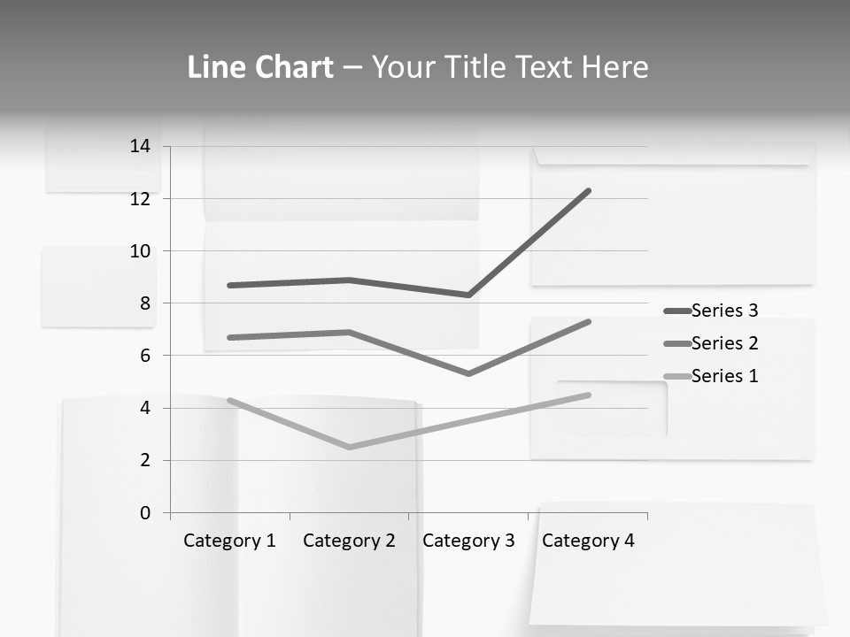 Layout Folded Envelop PowerPoint Template