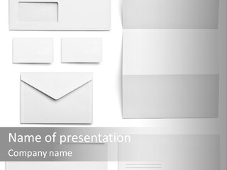 Workpiece Fold Print PowerPoint Template