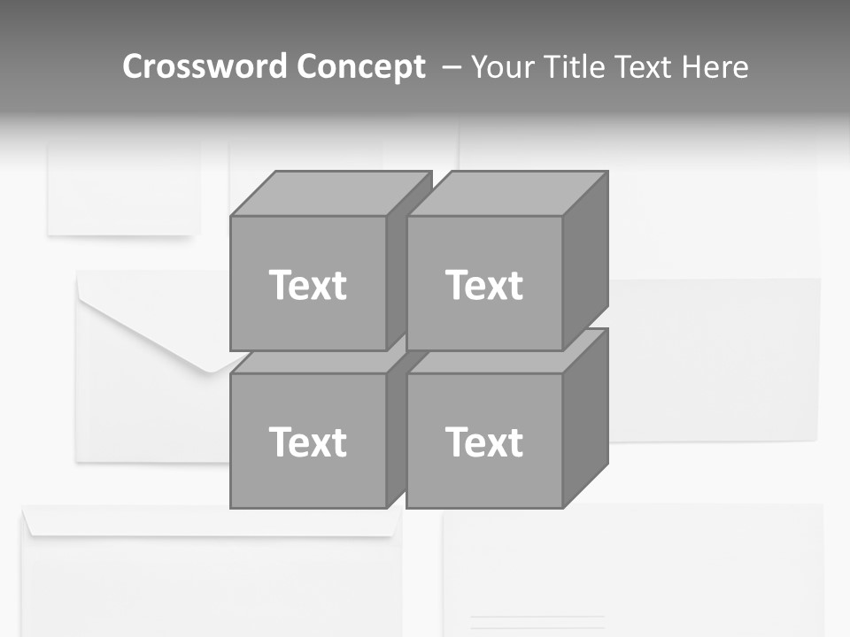 Workpiece Fold Print PowerPoint Template