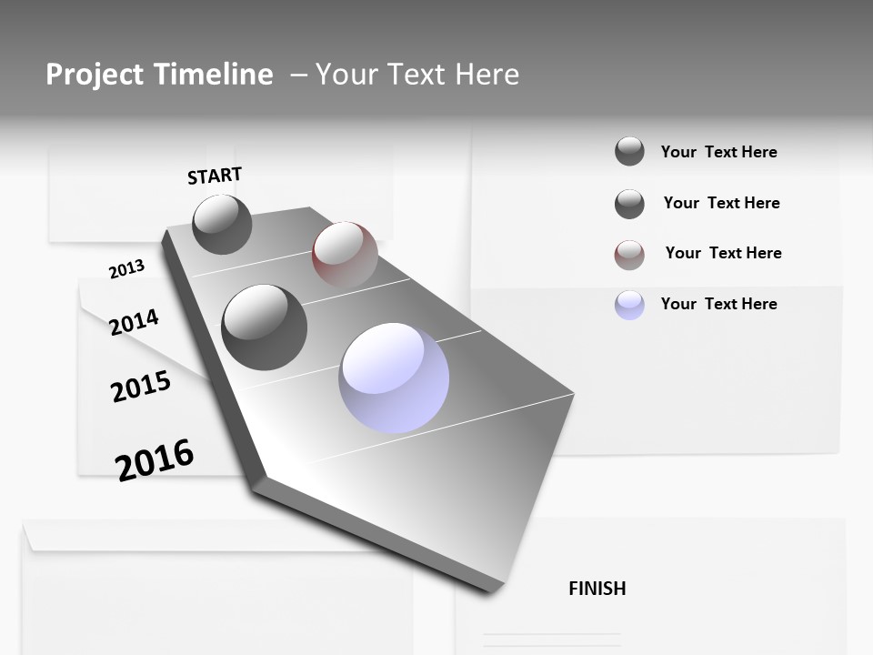 Workpiece Fold Print PowerPoint Template