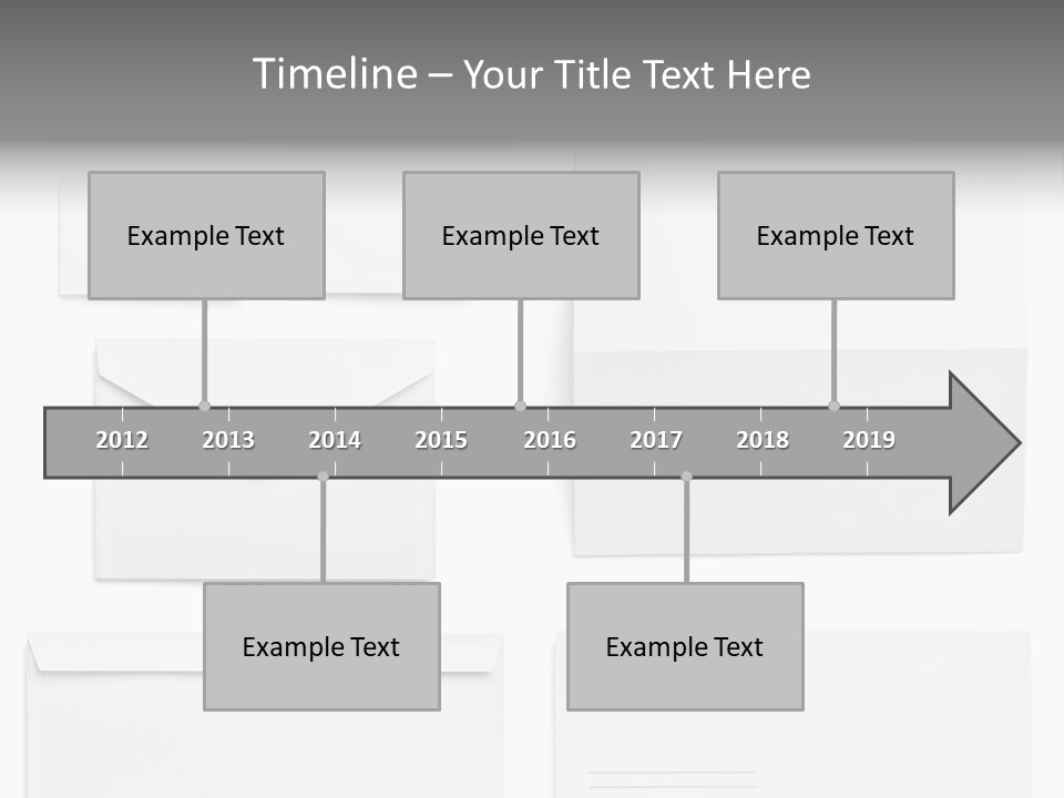Workpiece Fold Print PowerPoint Template