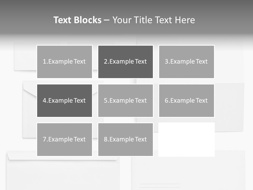 Workpiece Fold Print PowerPoint Template