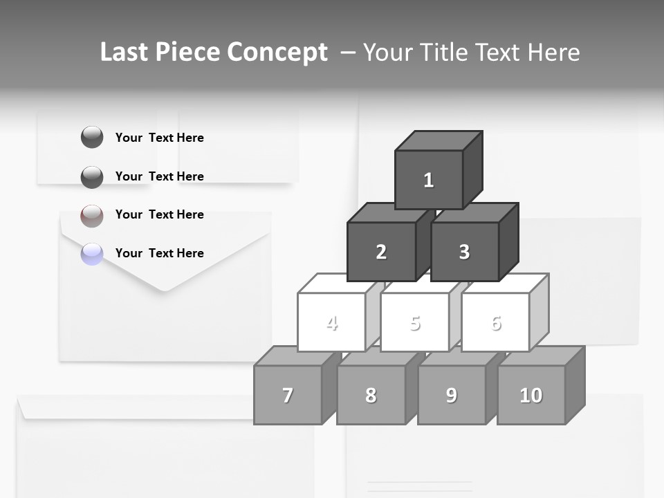 Workpiece Fold Print PowerPoint Template