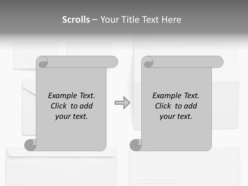 Workpiece Fold Print PowerPoint Template