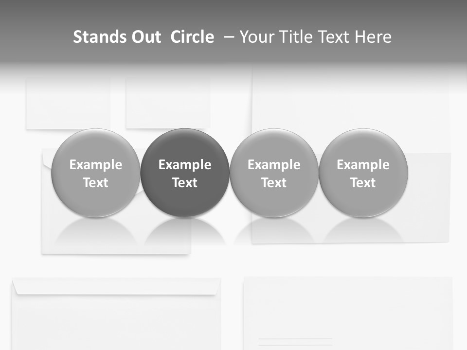 Workpiece Fold Print PowerPoint Template