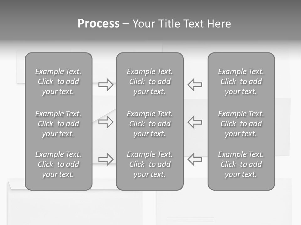 Workpiece Fold Print PowerPoint Template
