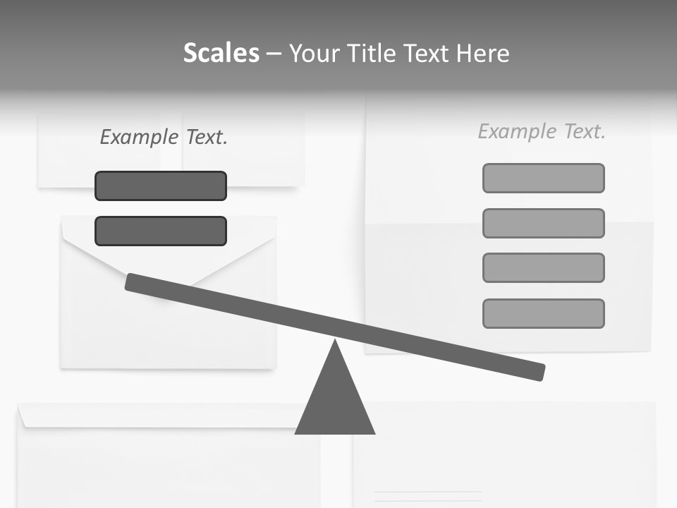 Workpiece Fold Print PowerPoint Template
