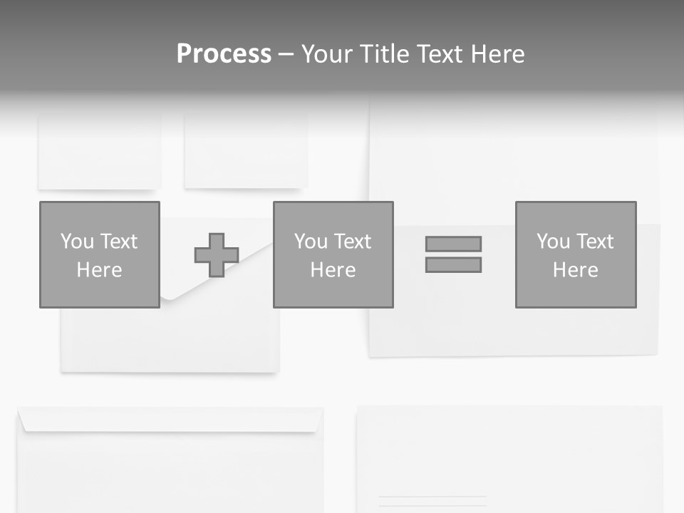 Workpiece Fold Print PowerPoint Template