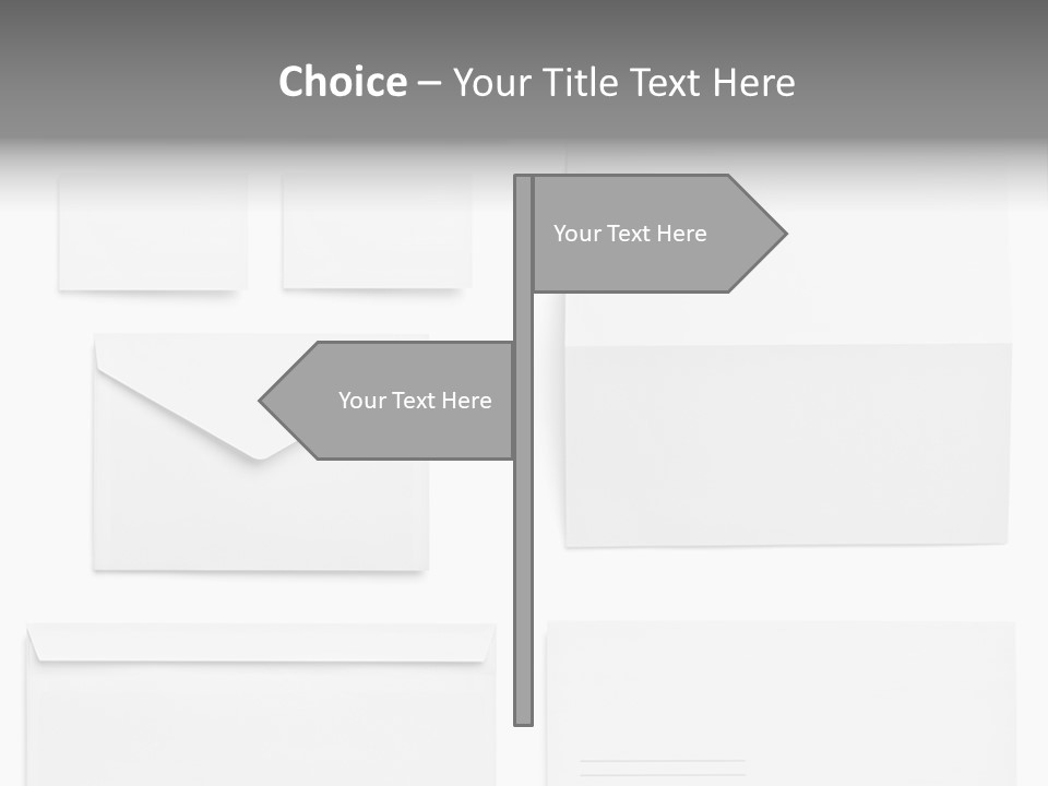 Workpiece Fold Print PowerPoint Template