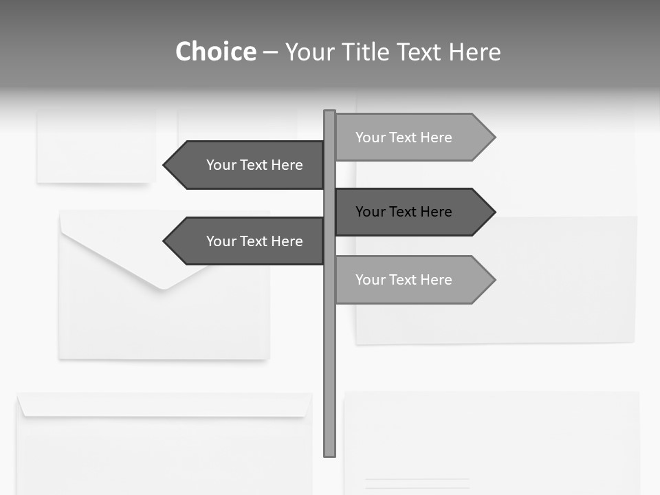 Workpiece Fold Print PowerPoint Template