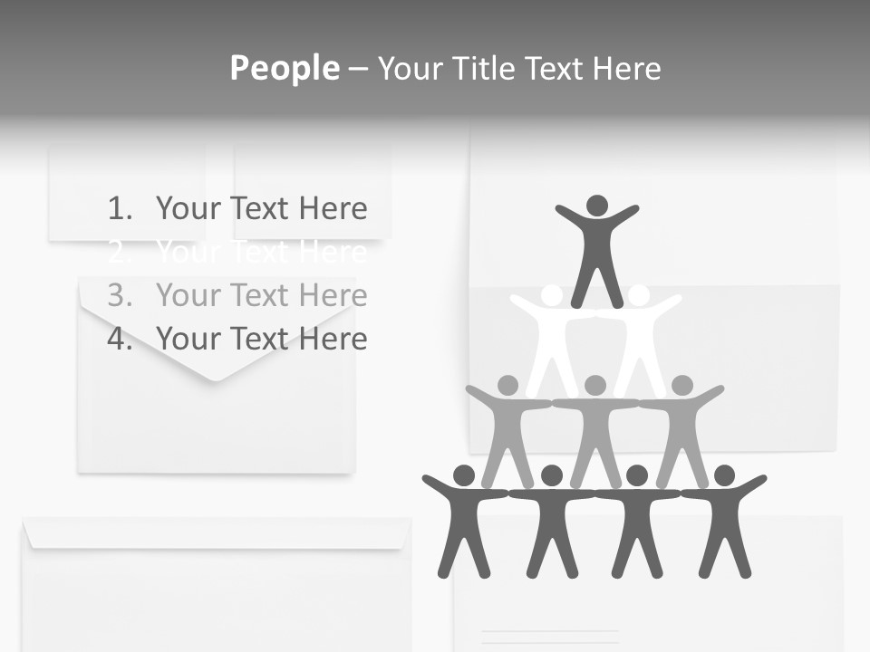 Workpiece Fold Print PowerPoint Template
