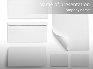 Note Memo Layout PowerPoint Template