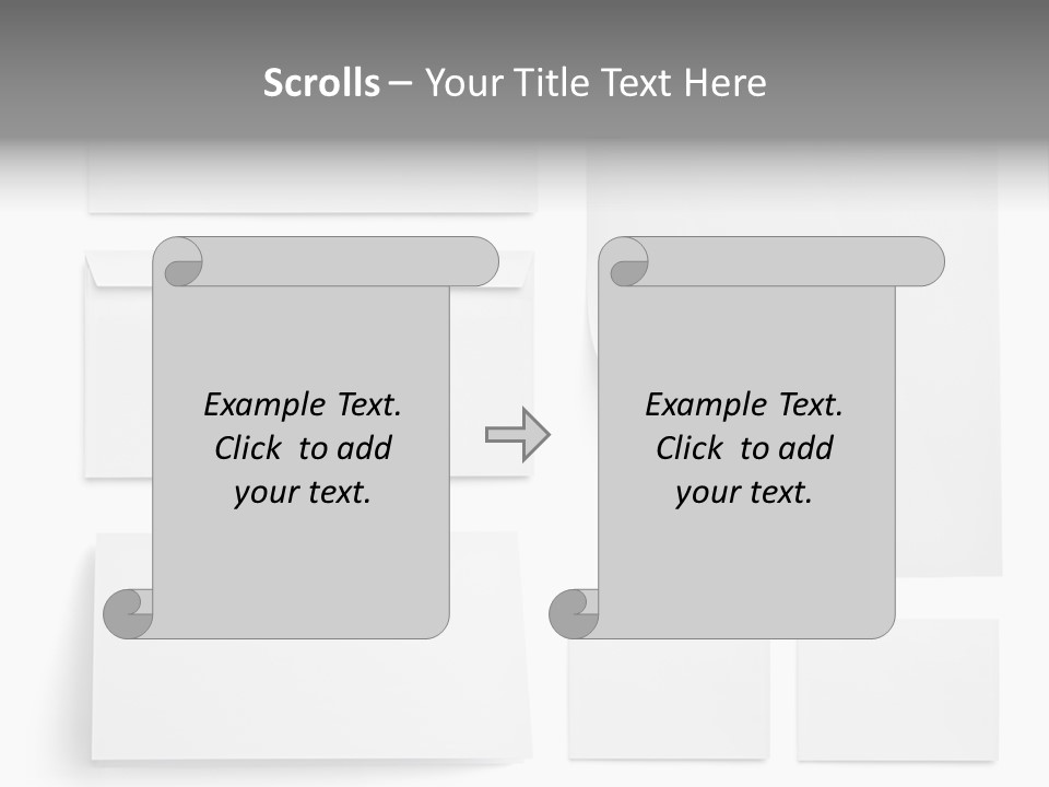 Note Memo Layout PowerPoint Template