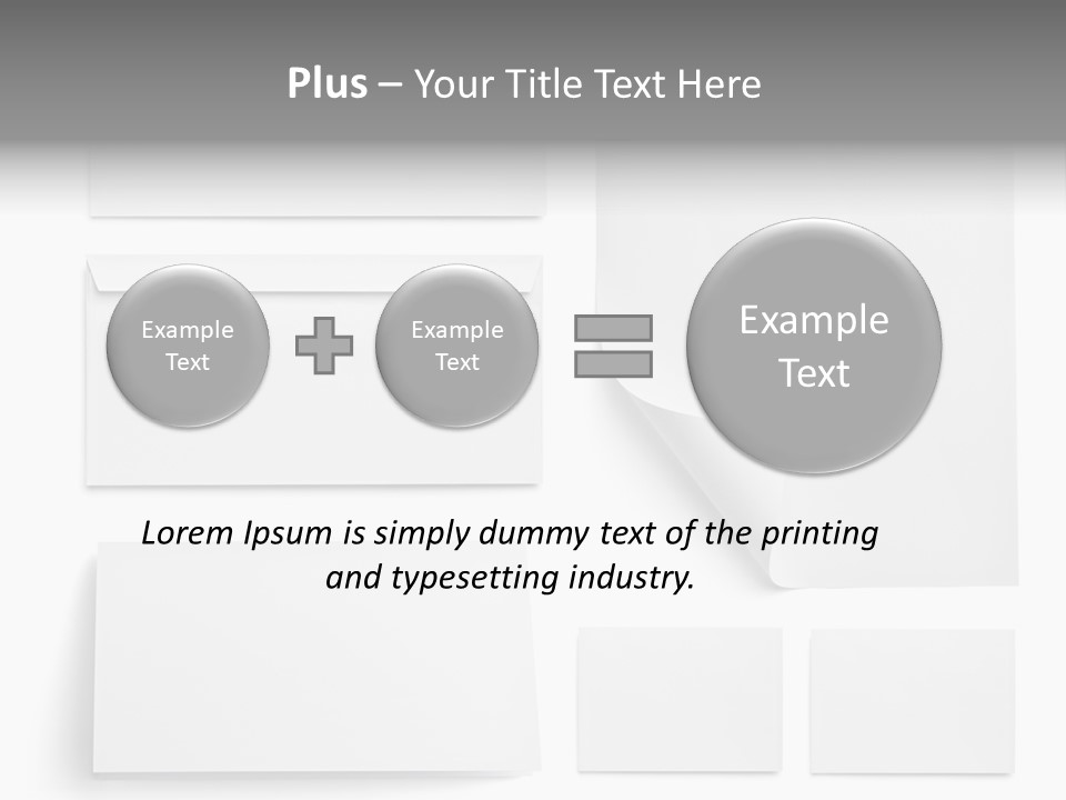Note Memo Layout PowerPoint Template