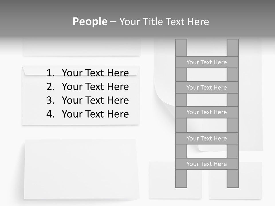 Note Memo Layout PowerPoint Template