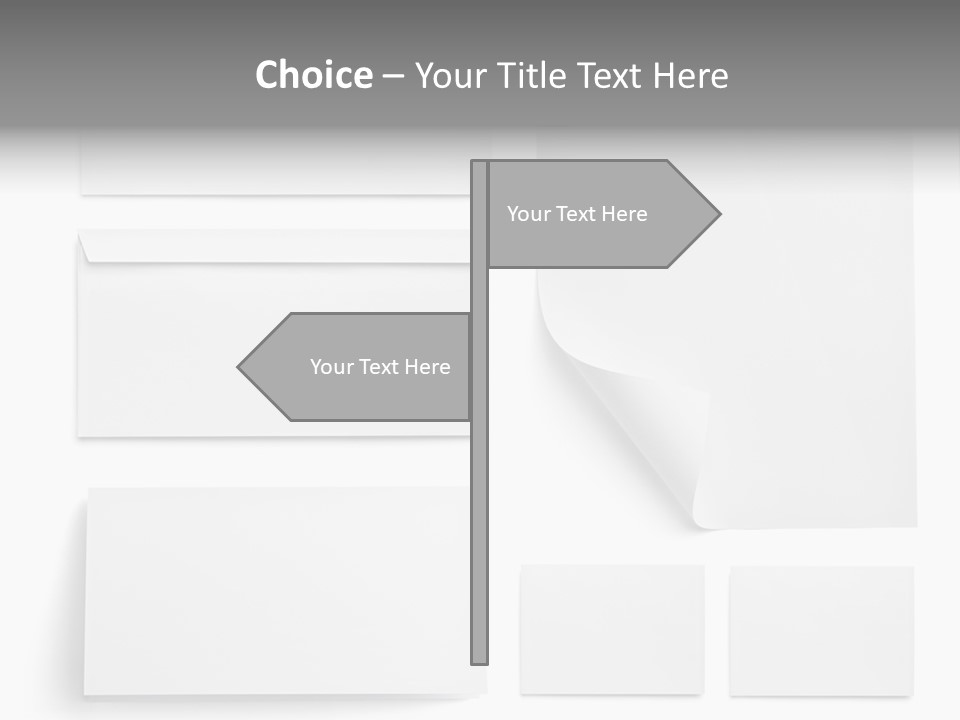 Note Memo Layout PowerPoint Template