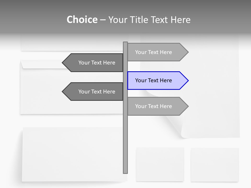 Note Memo Layout PowerPoint Template
