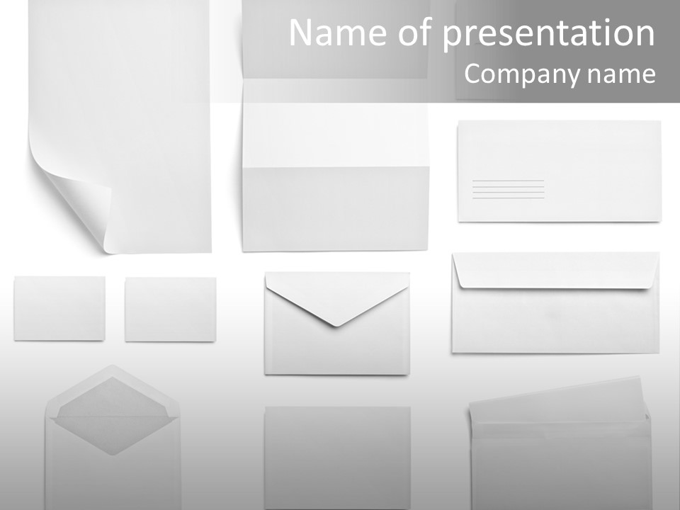 Zigzag Fold Promotion PowerPoint Template