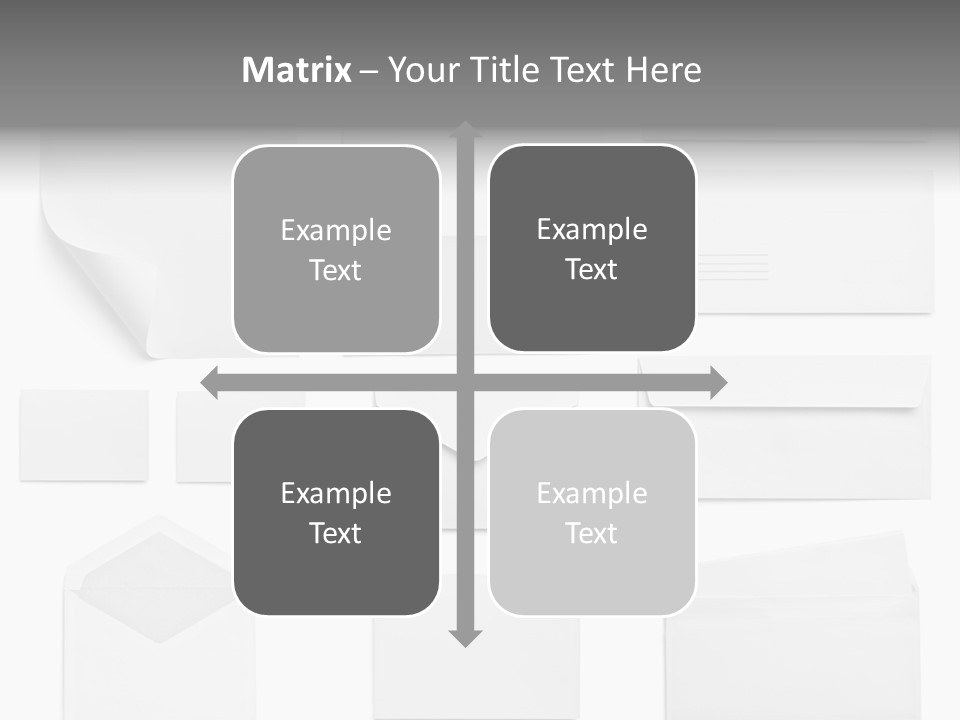 Zigzag Fold Promotion PowerPoint Template